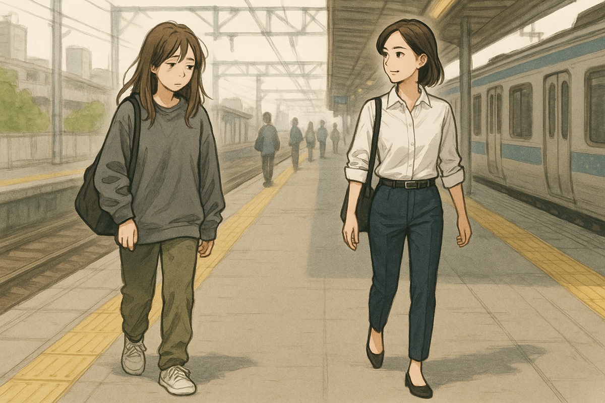 女性の服装で決まる清潔感の印象