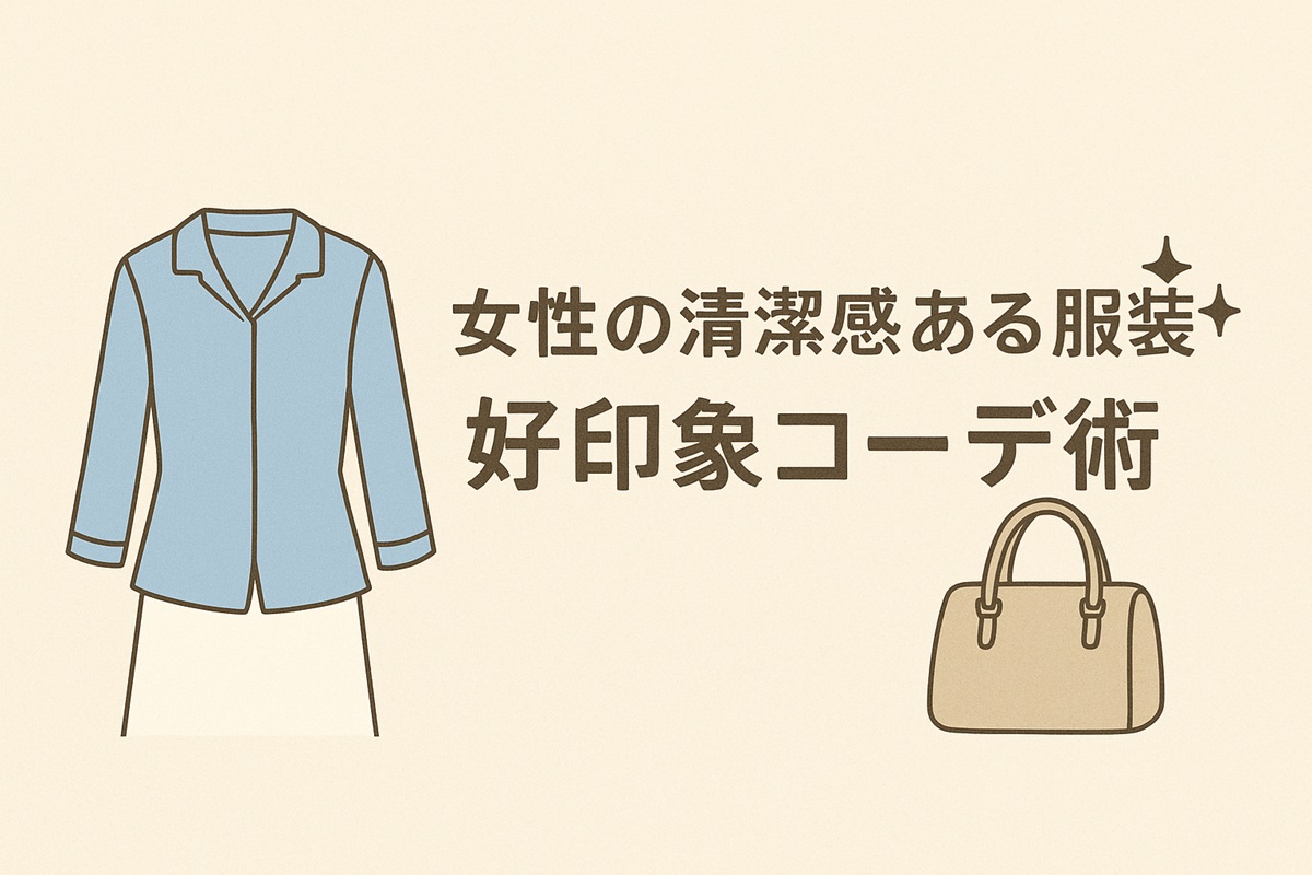 清潔感のある服装で女性の選ぶべき服と好印象コーデ術を完全ガイド