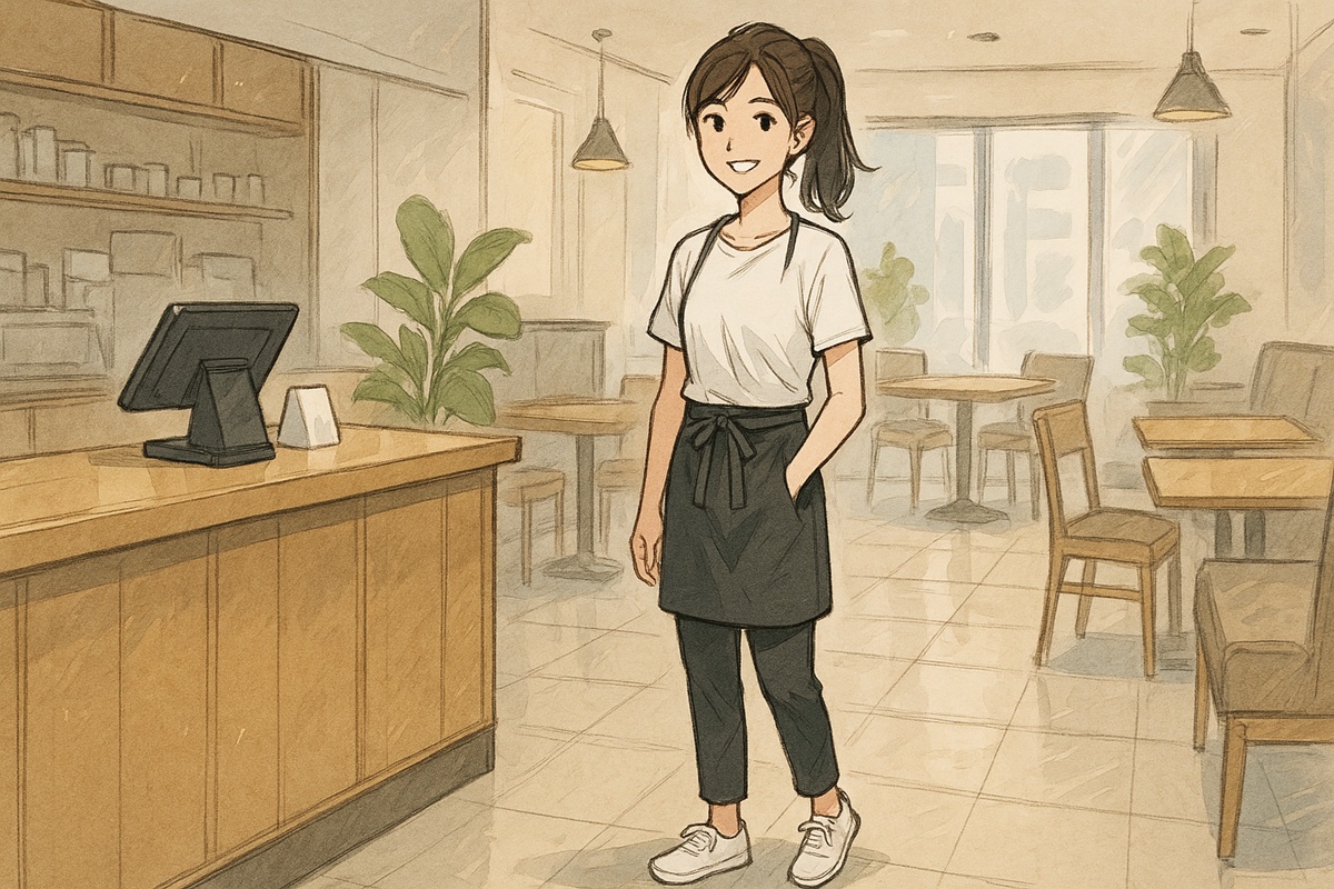 バイトで好印象な清潔感のある服装