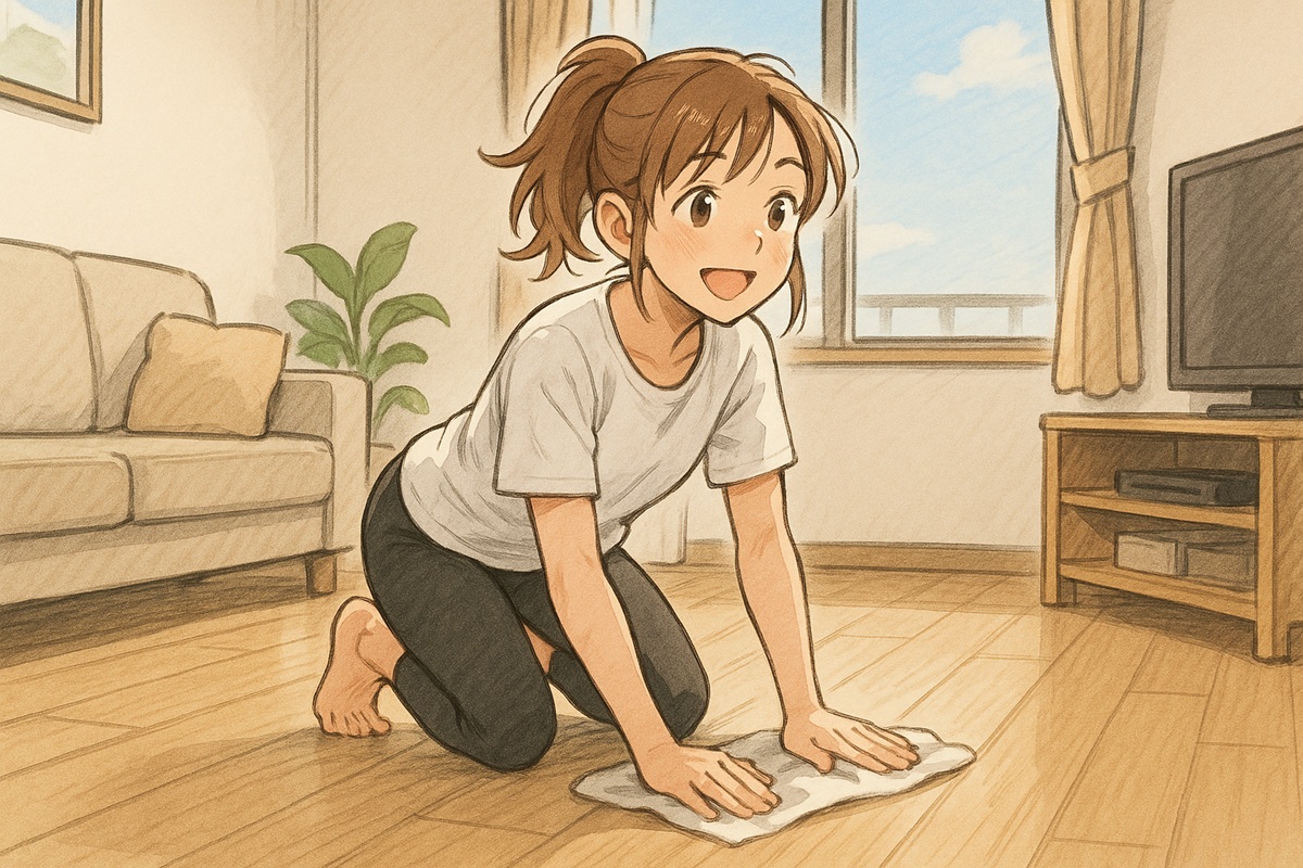 部屋が片付くと痩せるのはなぜ？