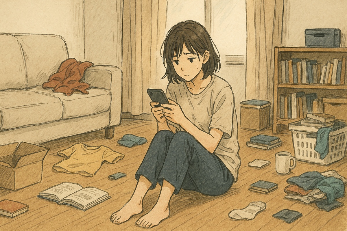 部屋が散らかっている人の特徴とは？