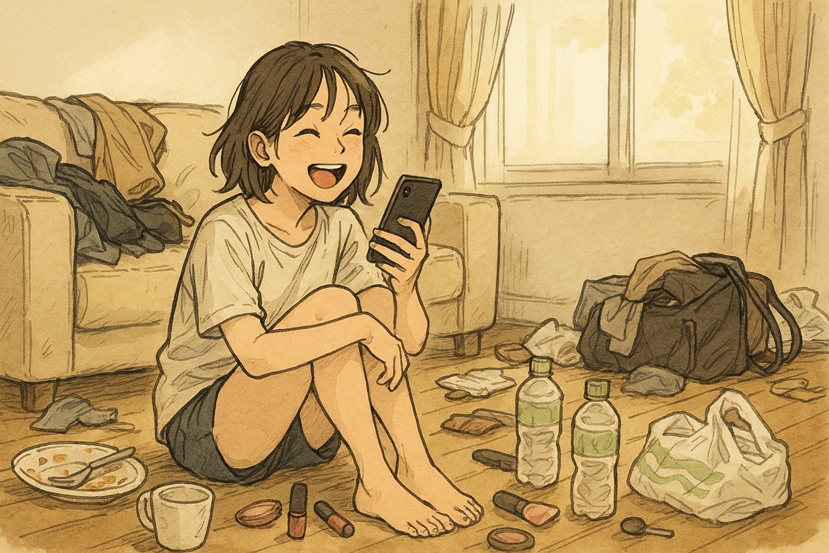 部屋が汚い人の特徴