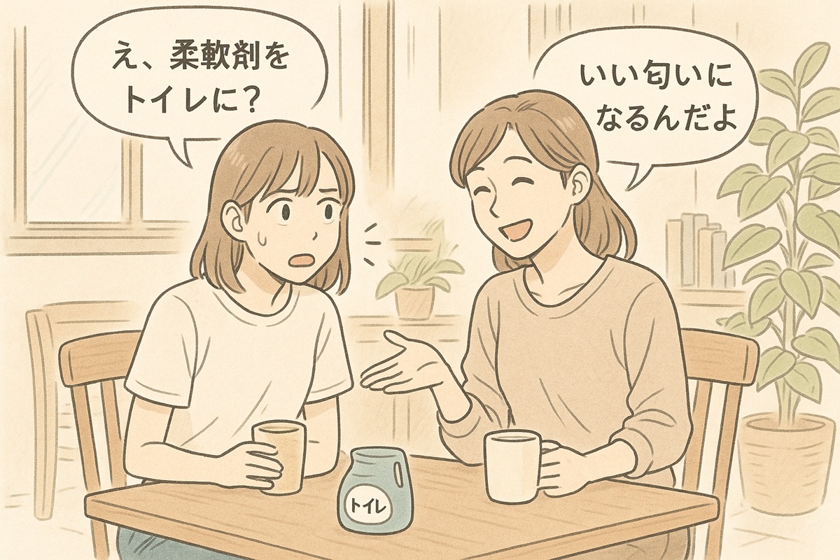 なぜトイレに柔軟剤を使う人がいるのか