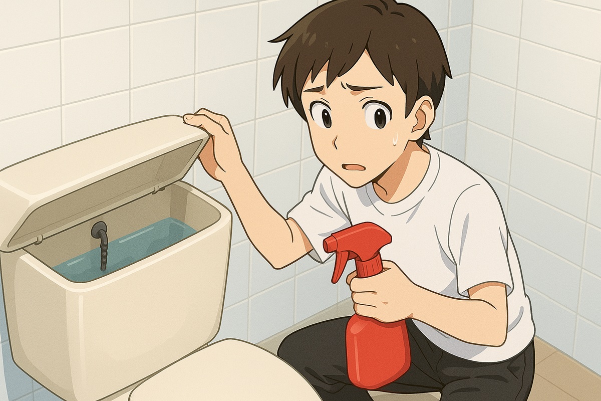 カビキラーがトイレタンクの掃除にNGとされる理由