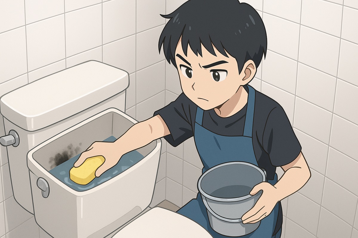 トイレタンクのカビはどうやって落とすのが正しいか