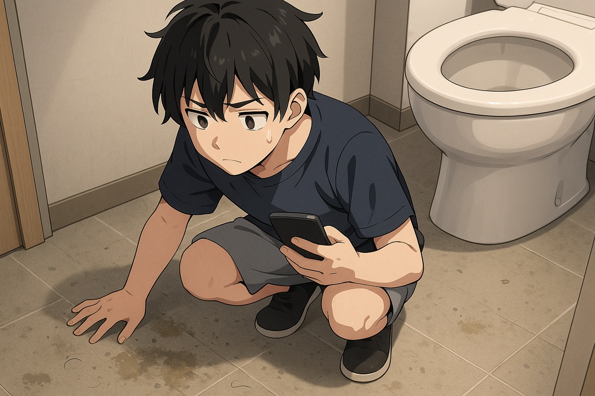 トイレの床が汚いのはなぜ