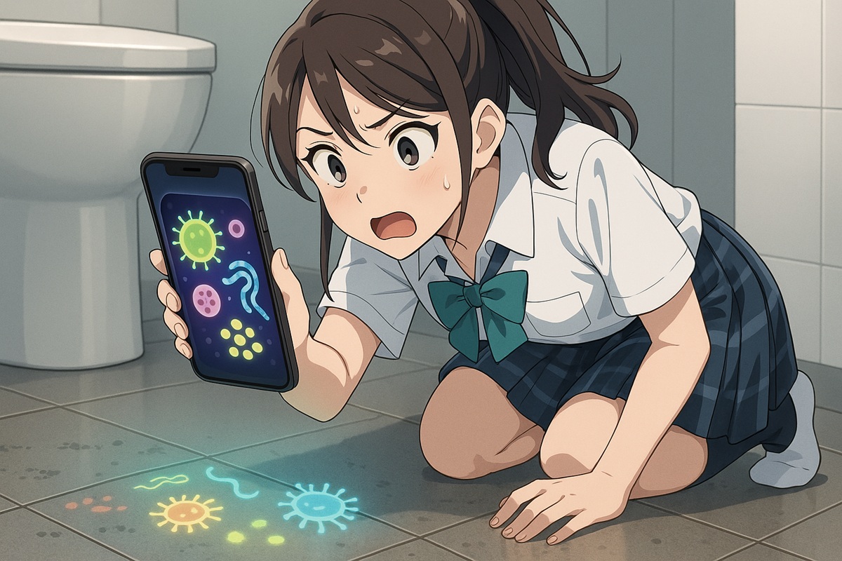 トイレの床に潜む菌の種類と危険性