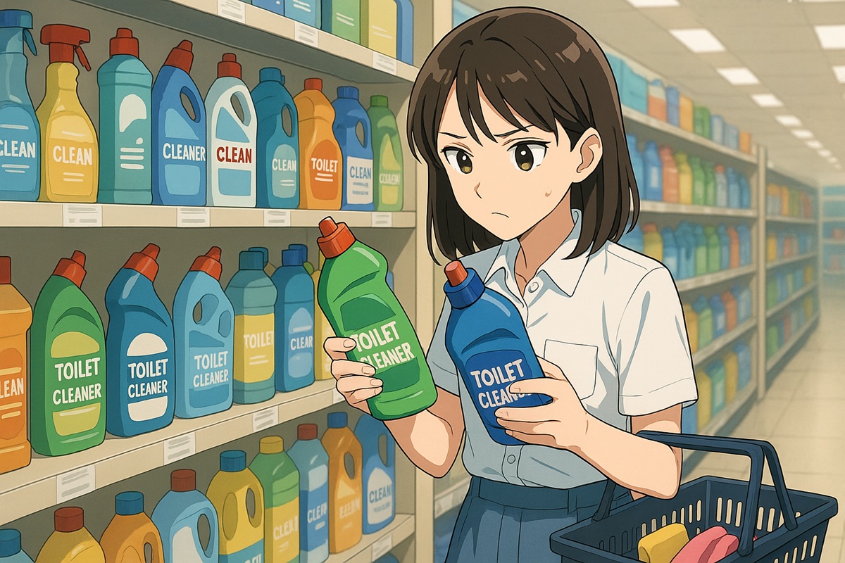 トイレの床の汚れを防ぐ洗剤の選び方
