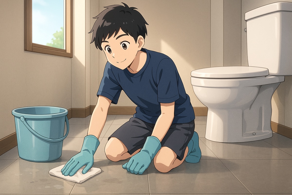 トイレの床が綺麗だとどんな効果があるのか