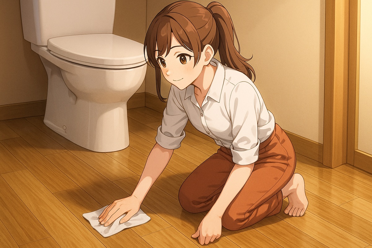 賃貸でも安心なトイレの床掃除と保護方法