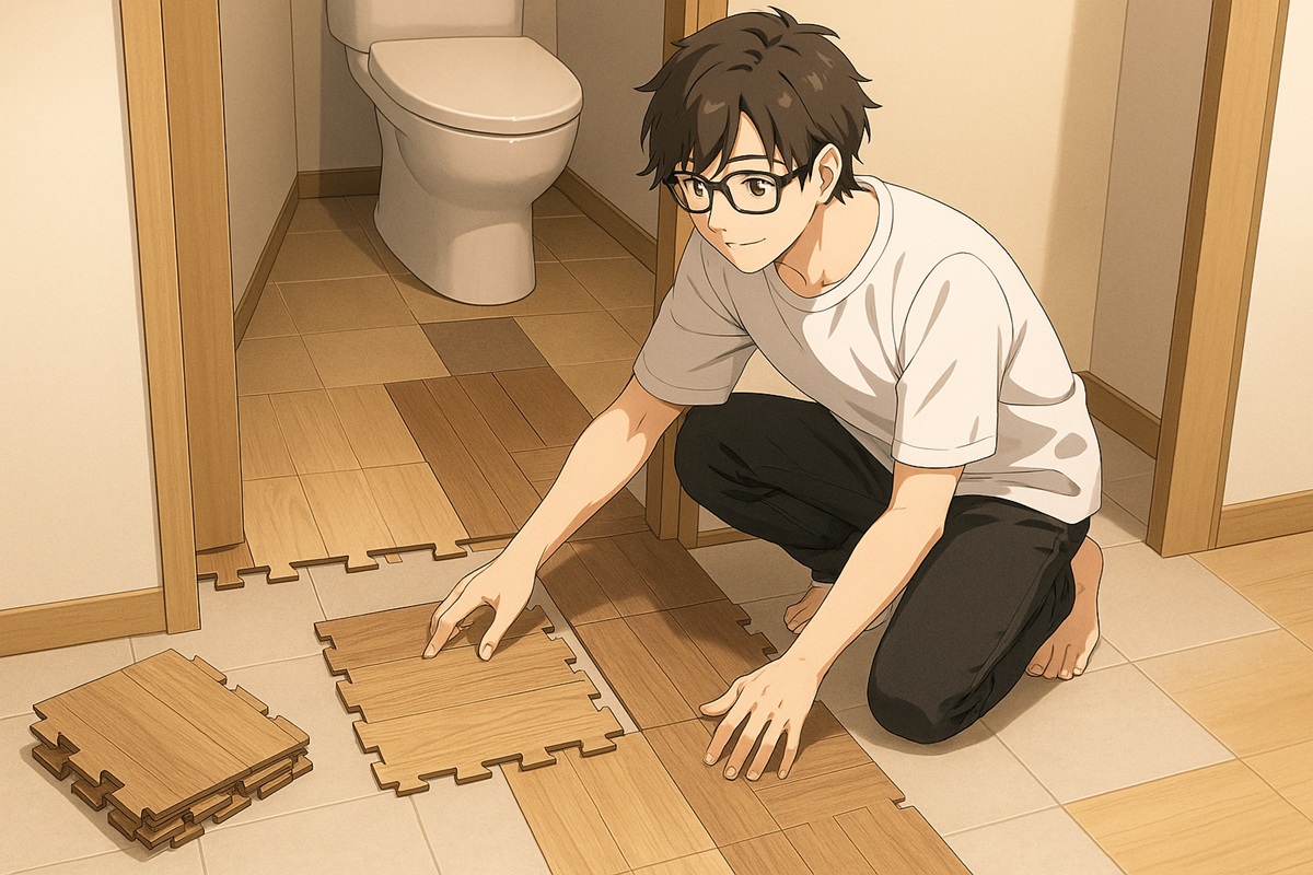 賃貸でも安心なトイレの床掃除と保護方法