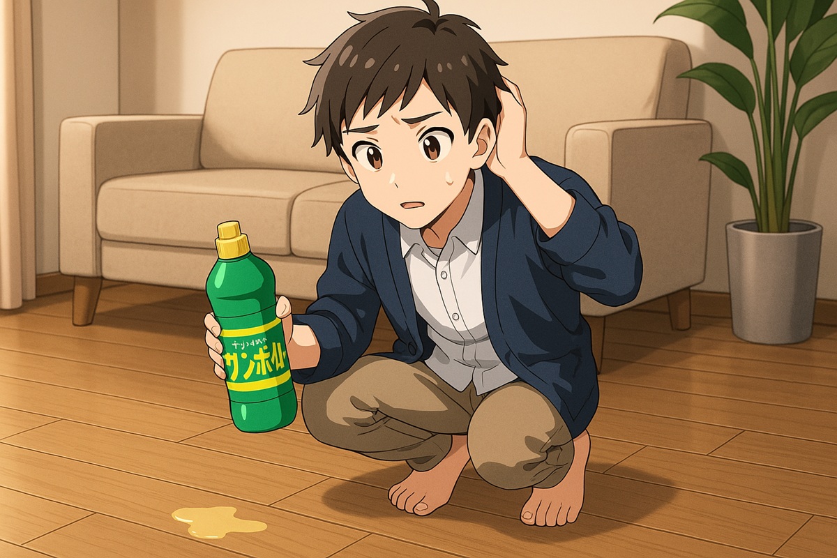 サンポールを使ってはいけない場所は？トイレ以外でも大丈夫か