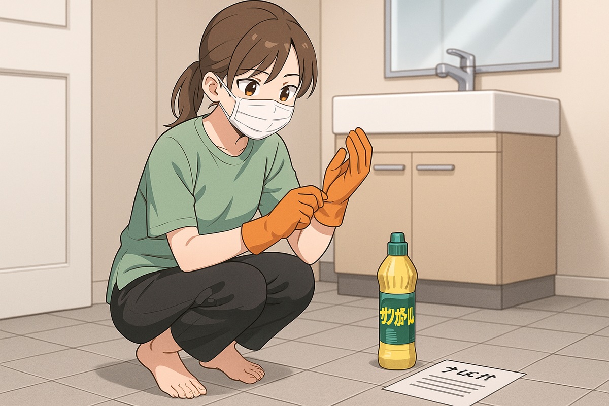 サンポールを使う際の注意点と安全対策