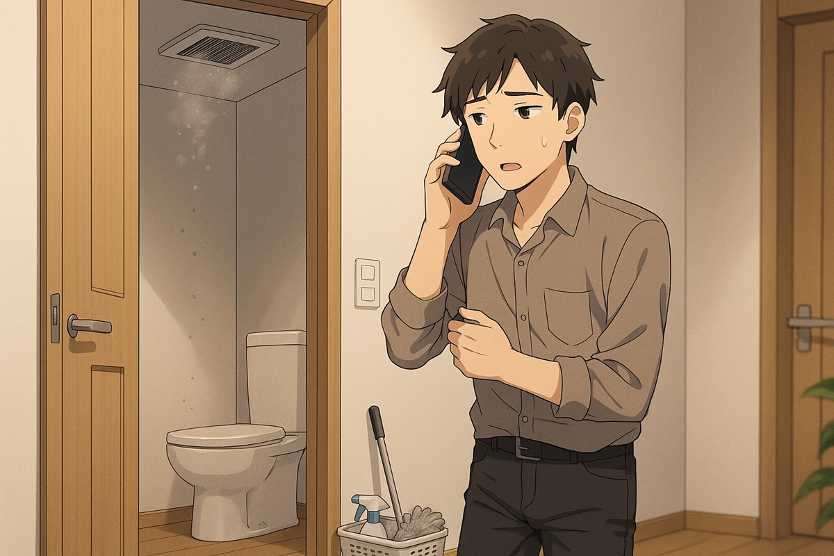 トイレの換気扇掃除をプロに依頼するタイミング