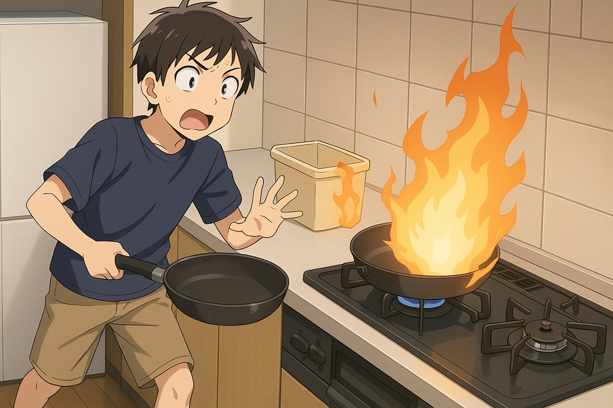 コンロ周りは危ない!物を置かない方がいい理由