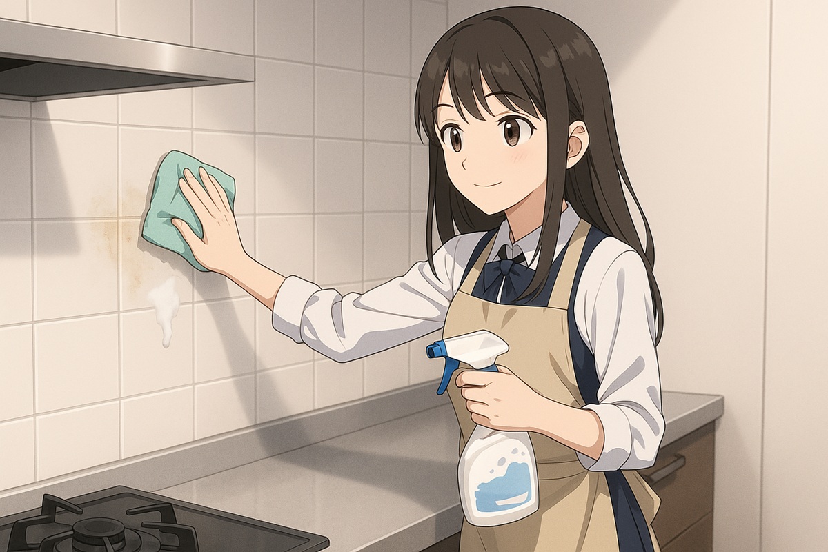 油汚れの掃除におすすめの洗剤と時短テクニック