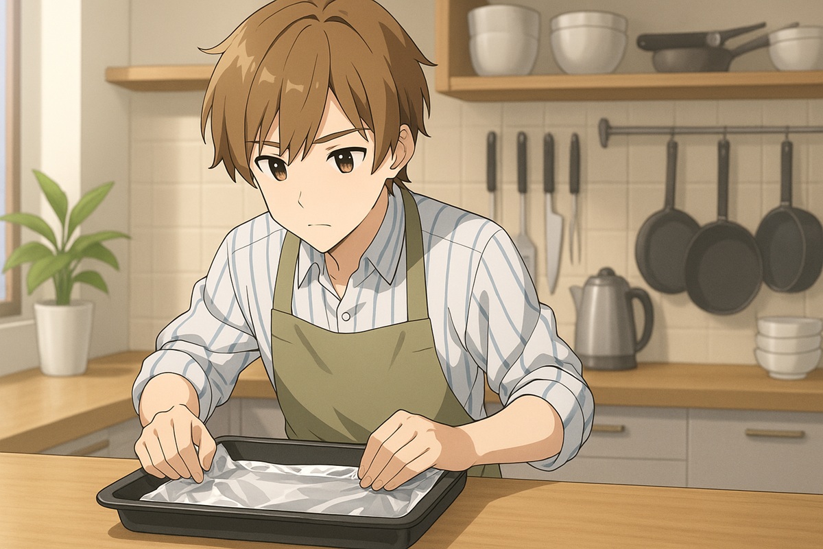 魚焼きグリルを使ううえでのアルミホイルの活用の仕方