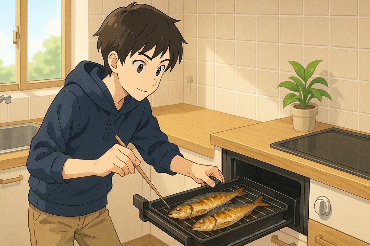 水なしグリルで魚を汚さず焼くコツ