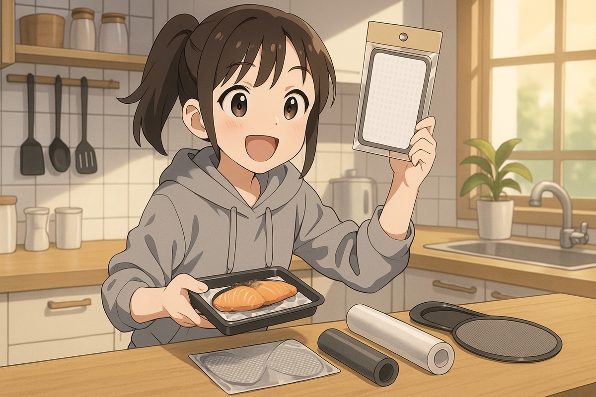 ダイソーや100均で買える魚焼きグリル汚れ防止グッズ