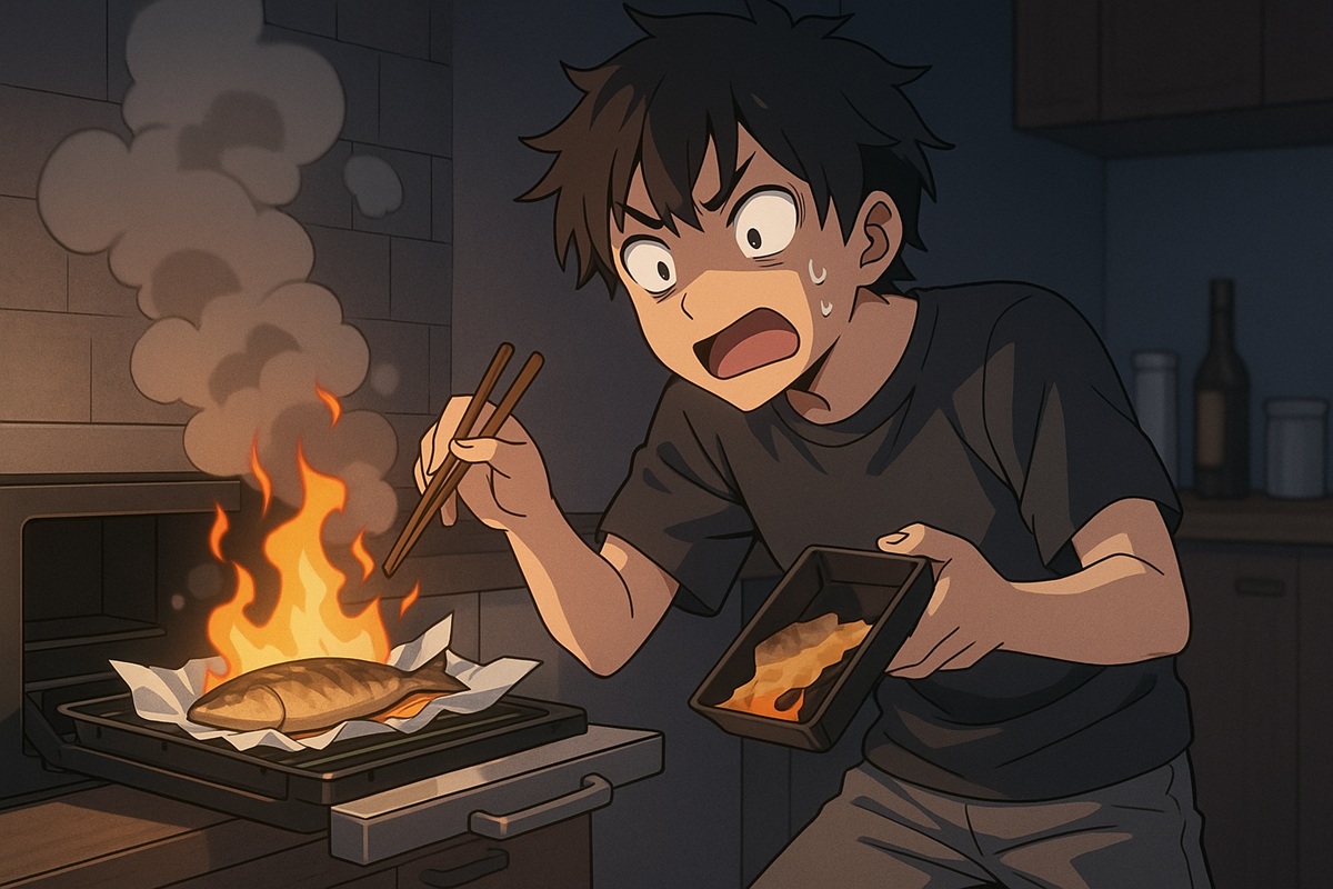 魚焼きグリルでやってはいけないこと